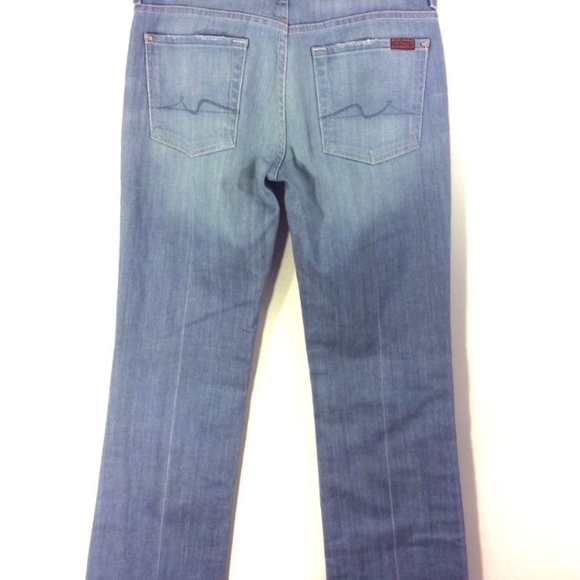 7 For all Mankind Flip Flop 27 jeans petite boot - Picture 3 of 5